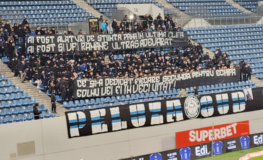 FC U Craiova 1948 își omagiază suporterii decedați Gestul superb al