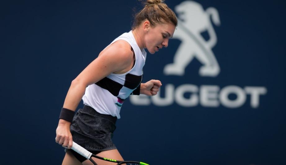 Halep bucurie Miami