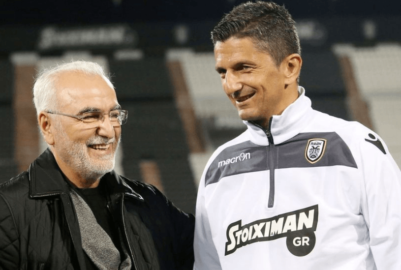 Răzvan Lucescu, alături de Ivan Savvidis, patronul lui PAOK
