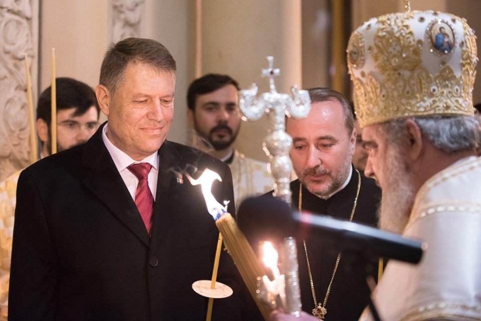 iohannis in biserica