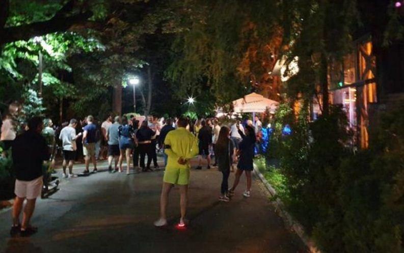 oameni in herastrau