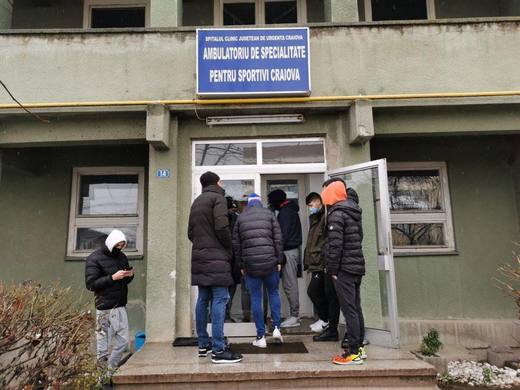 Vizita medicala FC U Craiova