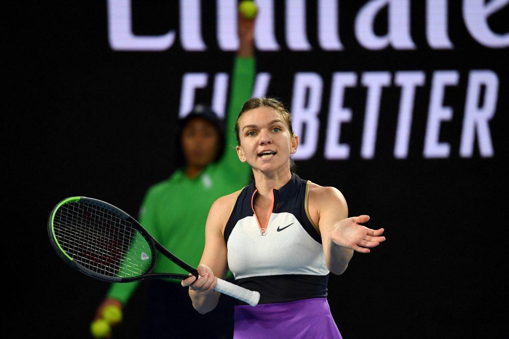 Simona Halep Australian Open Swiatek