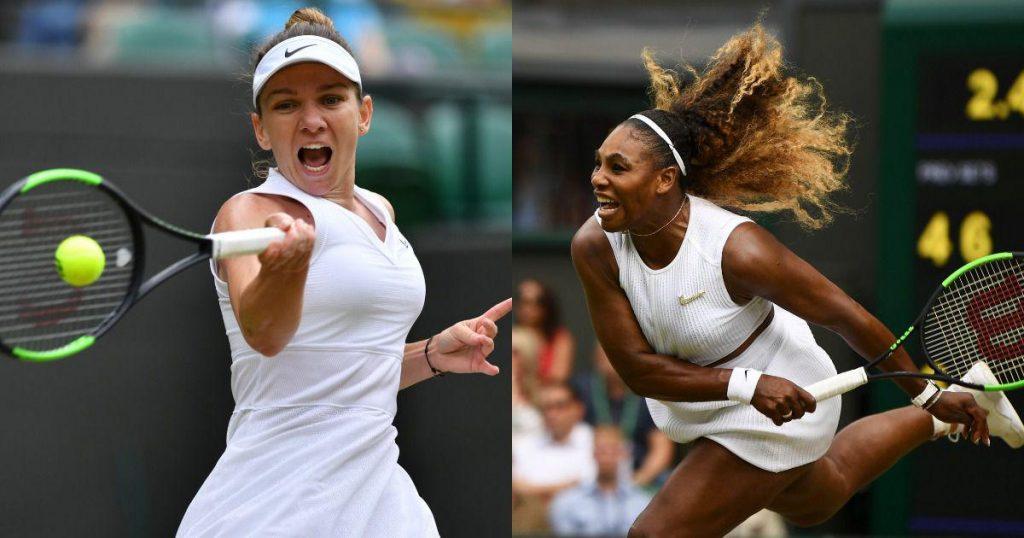 Simona Halep Serena Williams