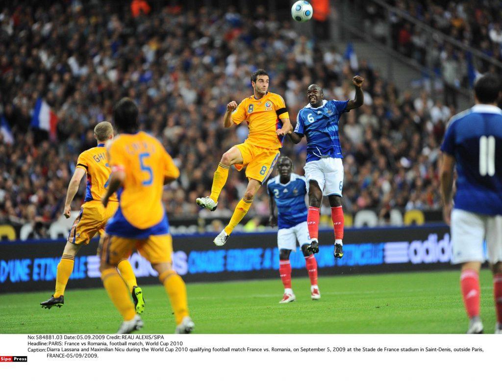 PARIS: France vs Romania, football match, World Cup 2010