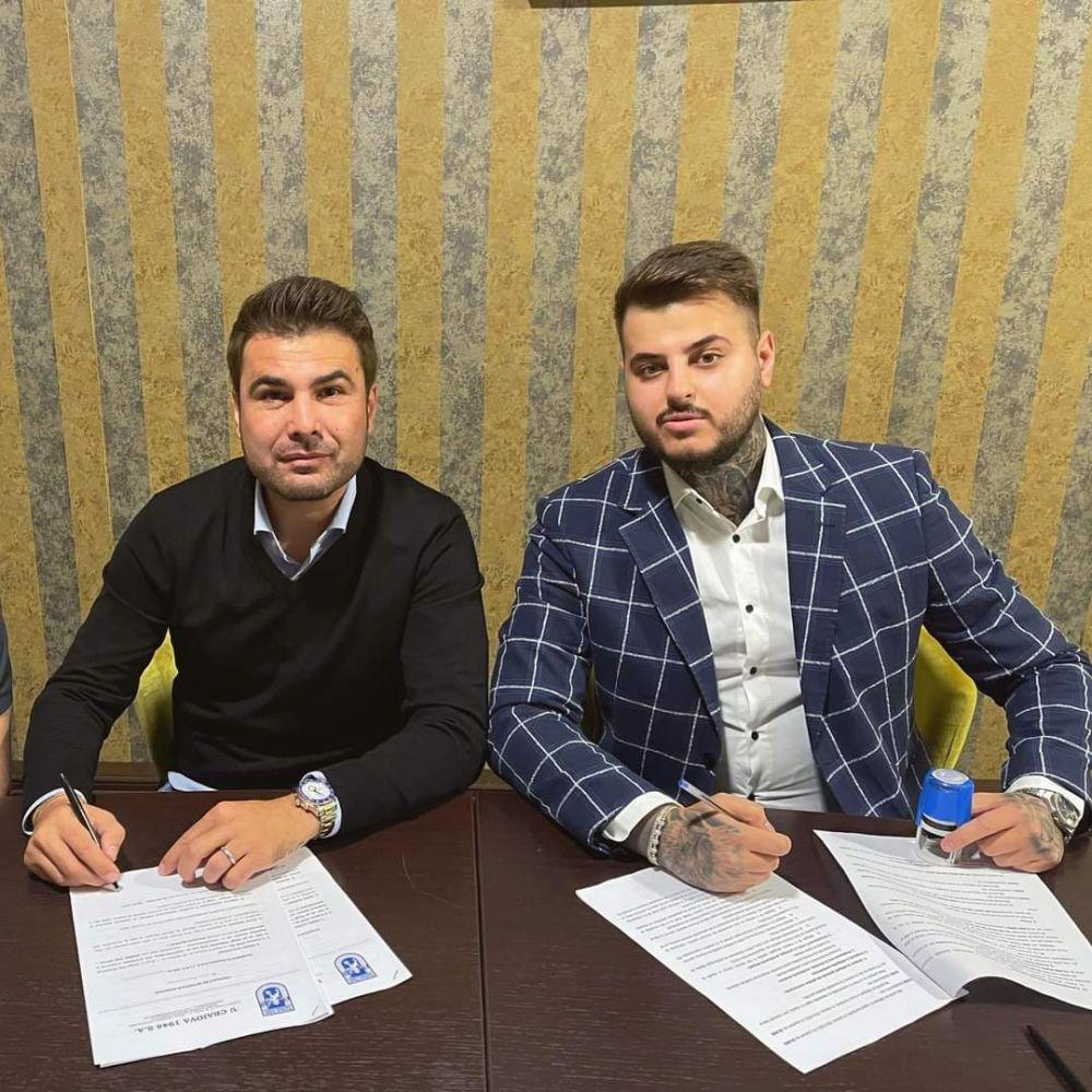 Adrian Mutu si Adrian Mititelu Jr.