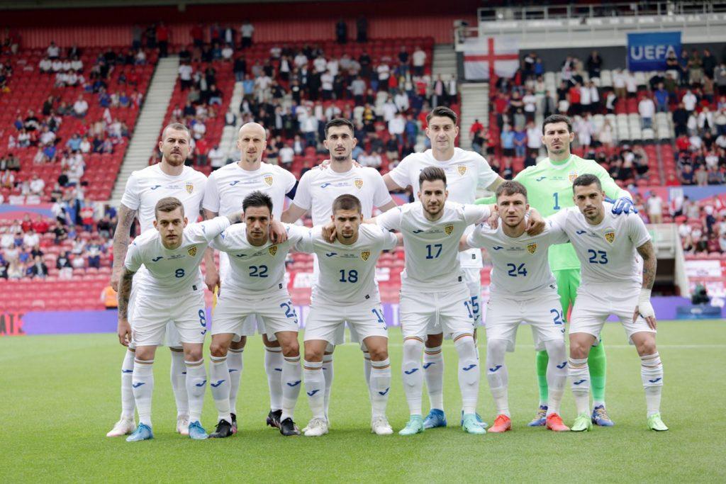 Echipa României din meciul cu Anglia