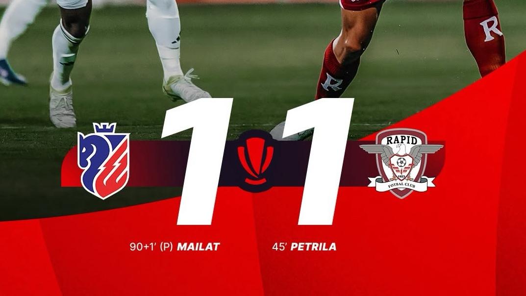 FC Botoșani – Rapid 1-1