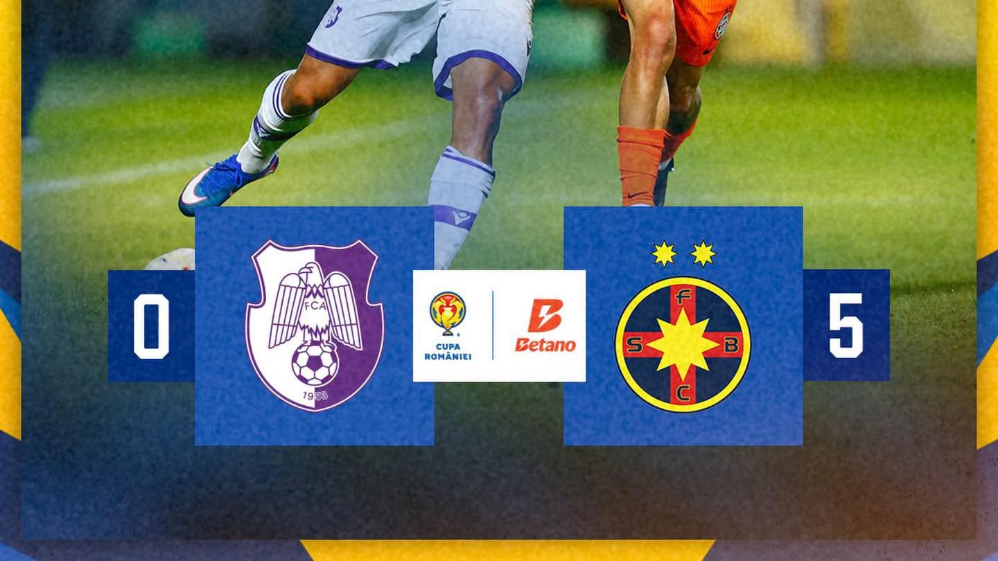 FC Argeș – FCSB 0-5
