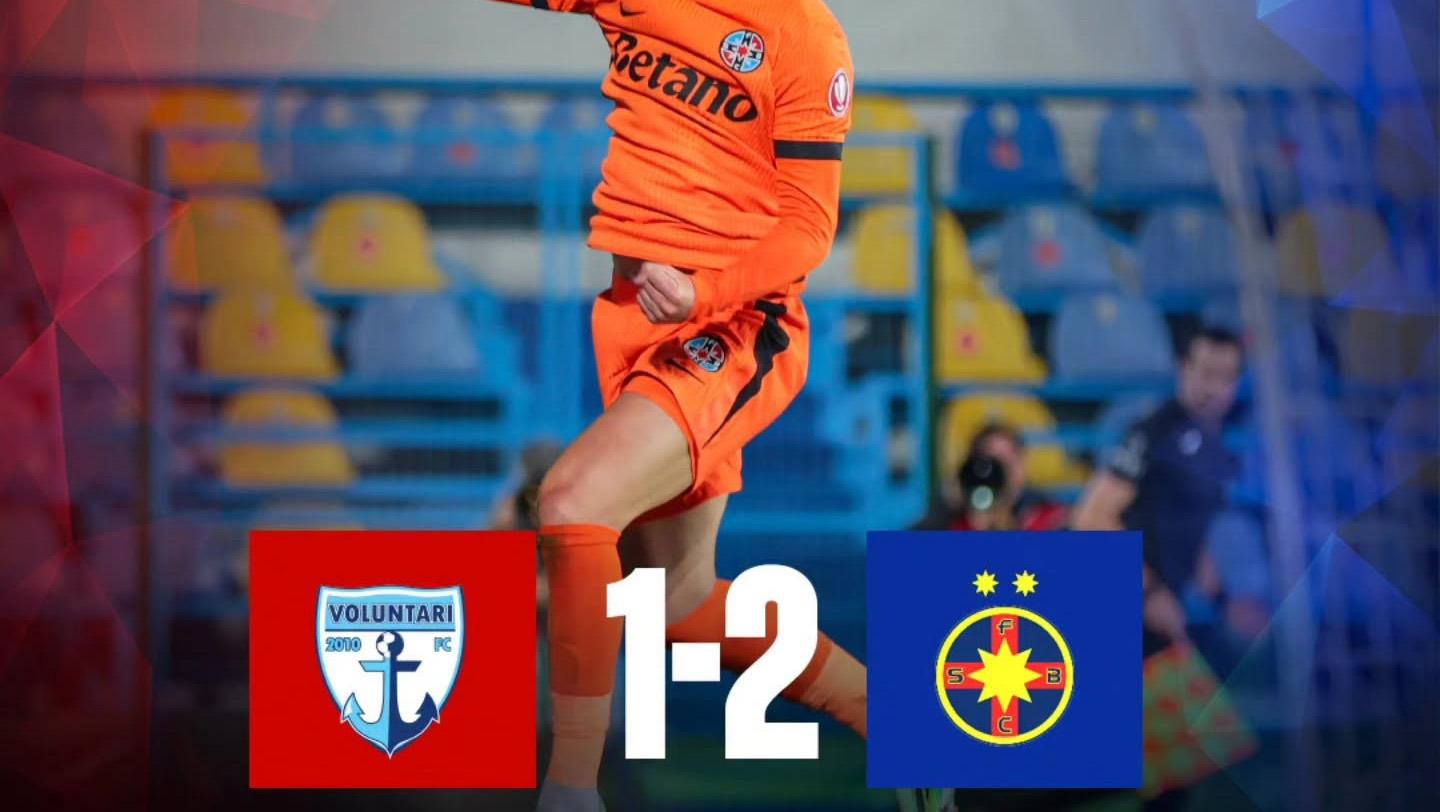 FC Voluntari – FCSB 1-2