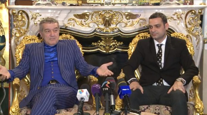 gigi becali si teja conferinta de presa 1
