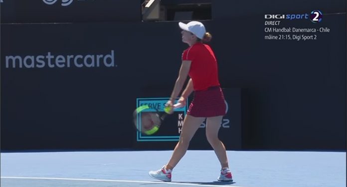 simona halep incalzire barty