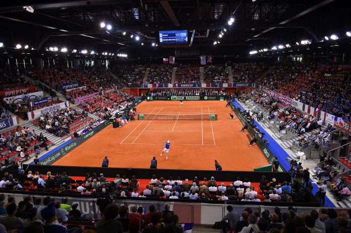 Davis Cup - First Day of Quarter Finals - Rouen