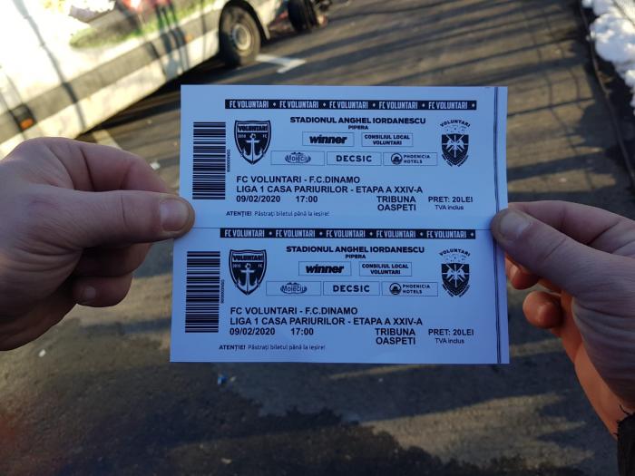 Bilete false la Voluntari - Dinamo? Ce sancțiune riscă echipa ilfoveană