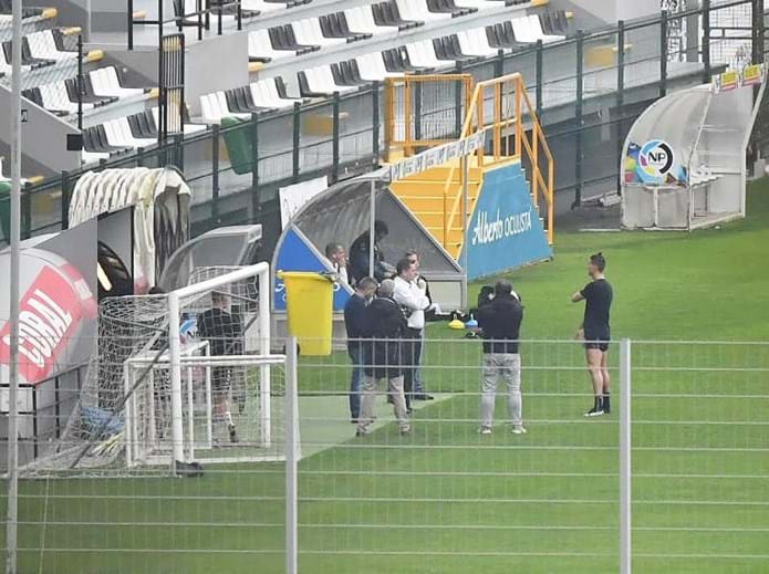 ronaldo antrenament