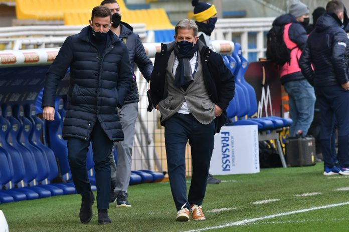 Parma Calcio v SS Lazio, Serie A, Football, Ennio Tardini Stadium, Parma, Italy - 10 Jan 2021