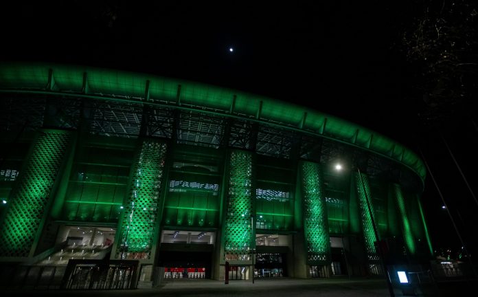 Borussia Monchengladbach v Manchester City, UEFA Champions League, Round Of 16 Leg One, Puskas Aréna, Budapest, Hungary - 24 Feb 2021