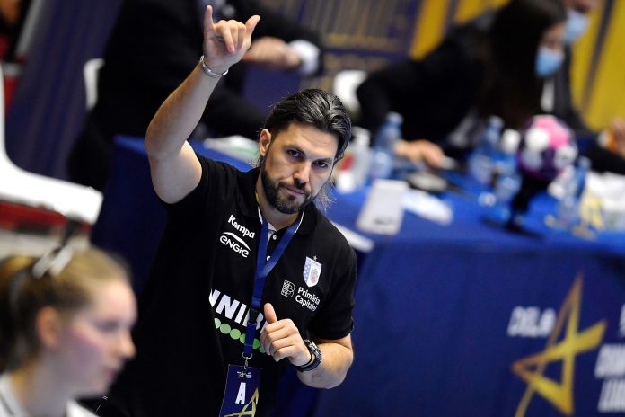 CSM Bucharest v Team Esbjerg, DELO EHF Champions League, Bucharest, Romania - 06 Feb 2021