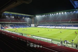 Stadionul din Copenhaga, fără spectatori în tribune