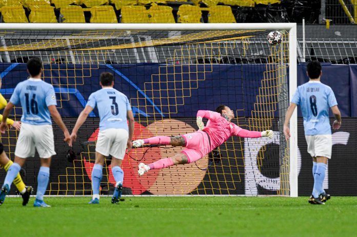 Borussia Dortmund v Manchester City, UEFA Champions League Quarter-final 2nd Leg, Football, Signal Iduna Park, Dortmund, Germany - 14 Apr 2021